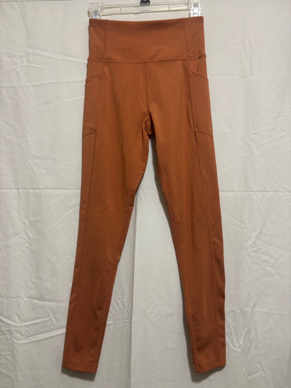 Calvin Klein Performance Burnt Orange Stretch Leggings